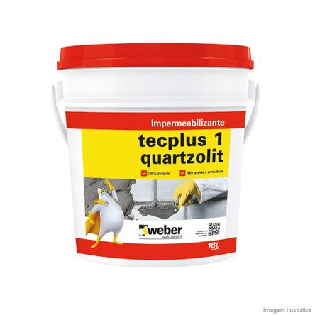 Impermeabilizante Tecplus 18 Litros Quartzolit
