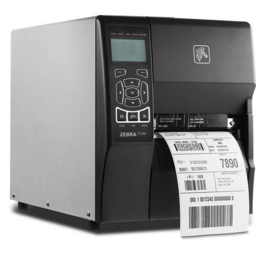 Impressora de Etiquetas Térmica Zebra ZT230 USB e Serial Bivolt