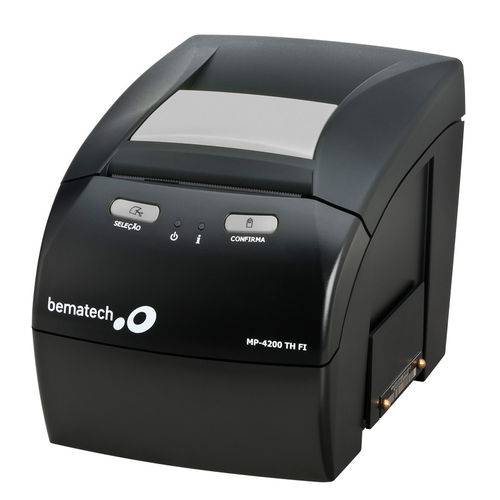 Impressora Fiscal Térmica Blindada Bematech MP-4200 Th Fi Ii USB Ethernet + Lacre para Sc
