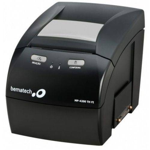 Impressora Fiscal Térmica Blindada Bematech MP-4200 Th Fi Ii USB Ethernet