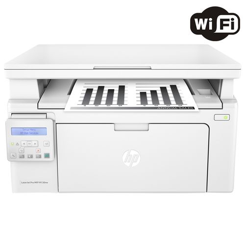 Impressora Multifuncional HP LaserJet Pro M130NW Laser Mono Wi-Fi 110V