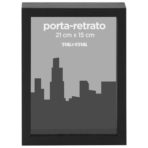 In-depth Porta-retrato 15 Cm X 21 Cm Preto