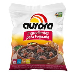 Ingredientes para Feijoada Aurora 1kg