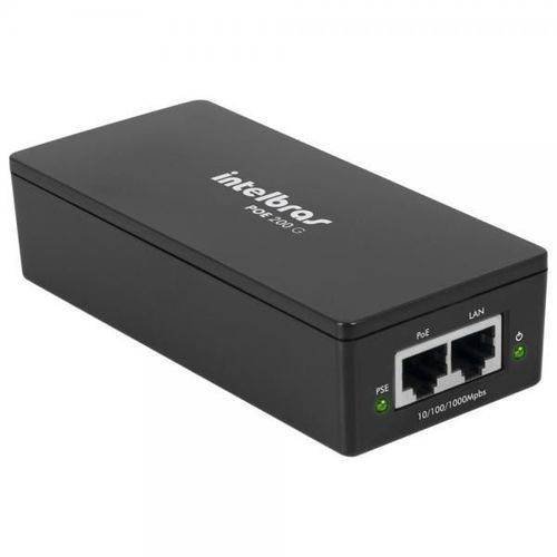 Injetor PoE 802.3af Gigabit Ethernet POE 200G