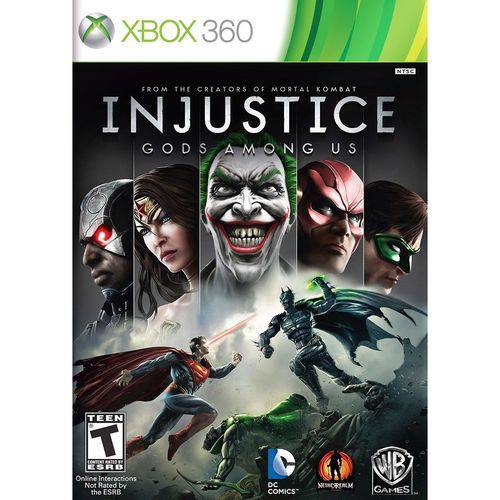 Injustice: Gods Amongs US - Xbox 360