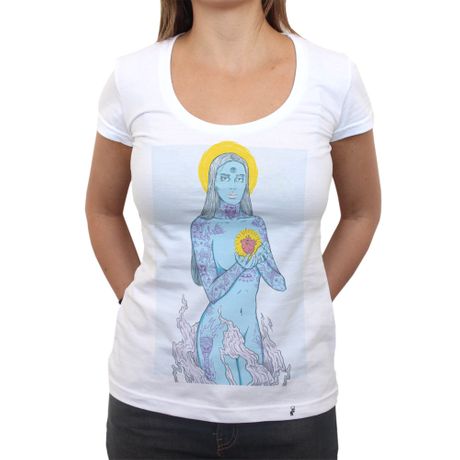 Inked Trinity - Blue - Camiseta Clássica Feminina