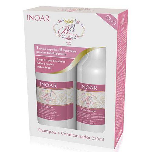Inoar Bb Cream Hair Kit Duo Shampoo 250ml +condicionador 250ml