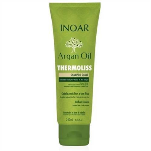 Inoar Thermoliss Argan Oil Shampoo Suave 240ml