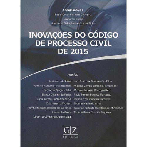 Inovacoes do Codigo de Processo Civil de 2015