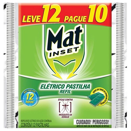 Inseticida Eletrico Mat Inset Lv 12 Pg 10 Refil