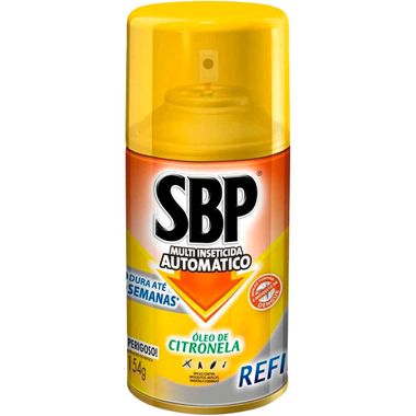 Inseticida SBP Multi Citronela Automático Refil 250ml
