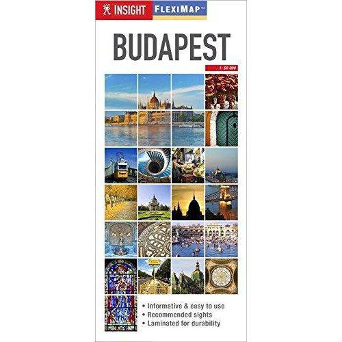 Insight Guides Budapest Flexi Map