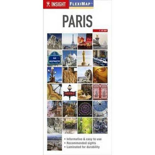 Insight Guides Paris Flexi Map