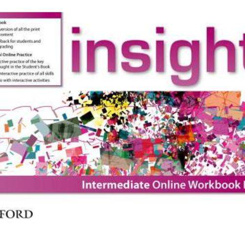 Insight - Intermediate - Online Workbook Plus - Card With Access Code