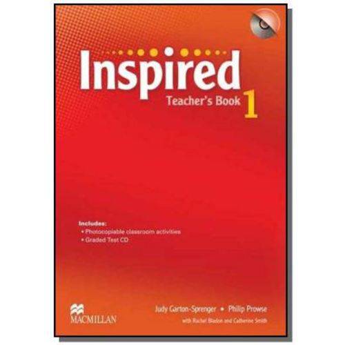 Inspired 1 Teachers Book With Test Cd