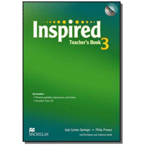 Inspired 3 Teachers Book With Test Cd