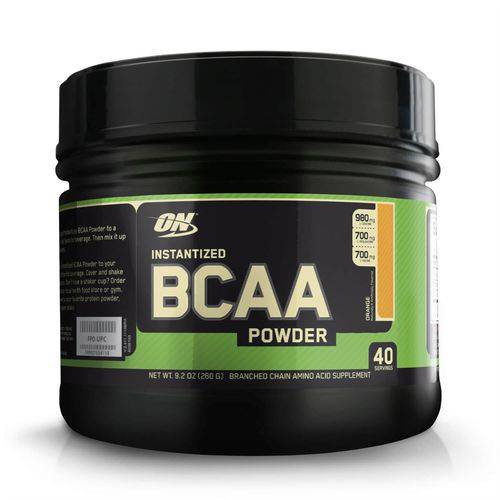 Instantized Bcaa Powder 260g Laranja - Optimum Nutrition