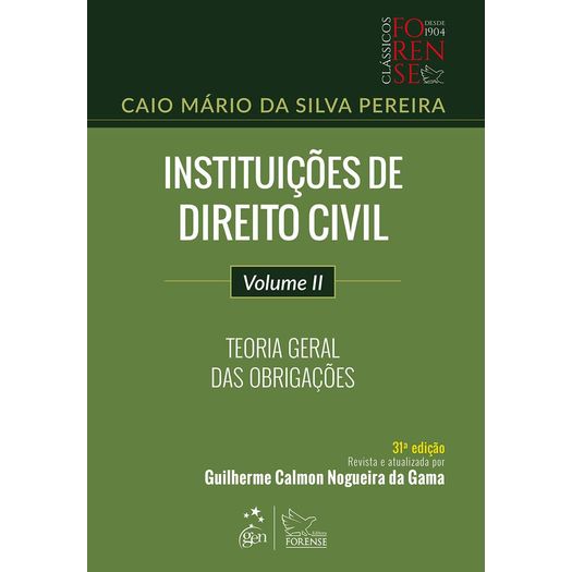 Instituicoes de Direito Civil - Vol Ii - Forense