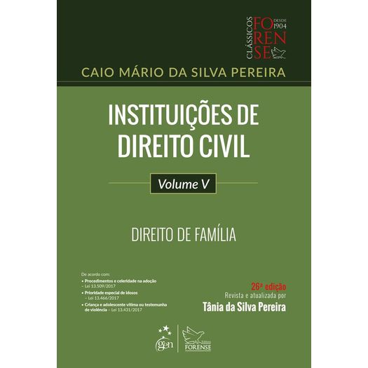 Instituicoes de Direito Civil - Vol V - Forense - 26 Ed
