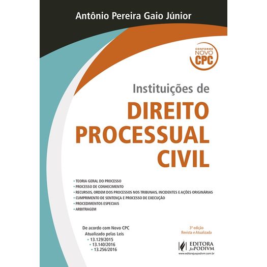 Instituicoes de Direito Processual Civil - Juspodivm