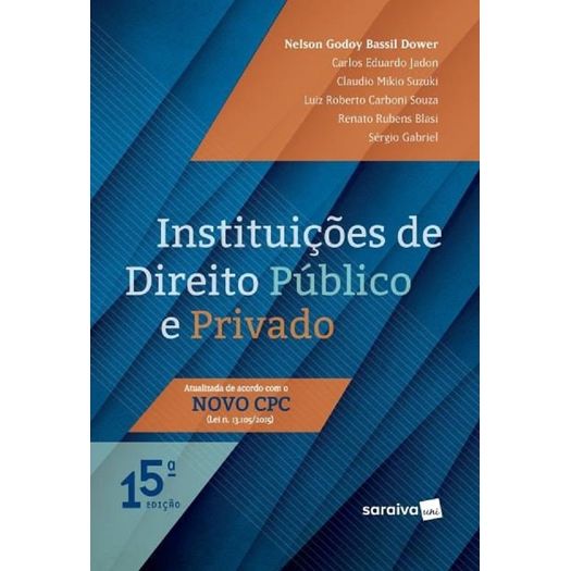 Instituicoes de Direito Publico e Privado - Saraiva