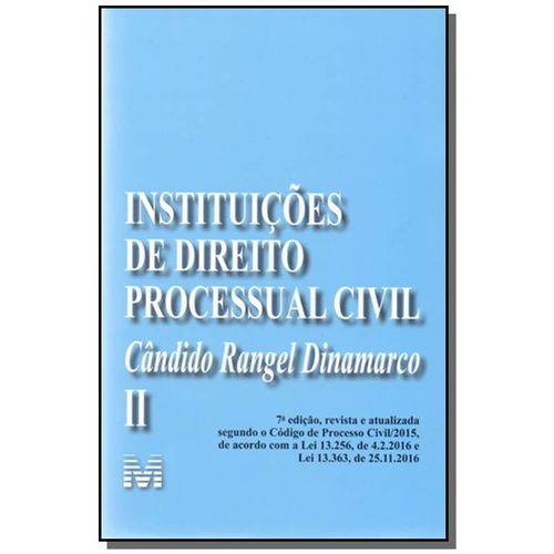 Instituicoes de Dto. Processual Civil-vol.2-7ed17