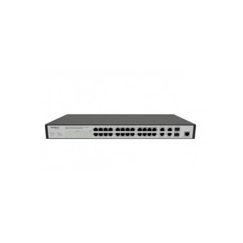 Intelbras Inet Switch Gerenciavel Sf2842mr-switch Gerenciavel 24p Fast+4 Portas Giga 2 Mini-gbic
