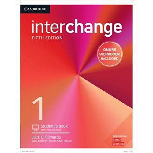 Interchange 1 - Student's Book With Online Self-study And Online Workbook - 5th Edition - Cambridge University Press - Elt