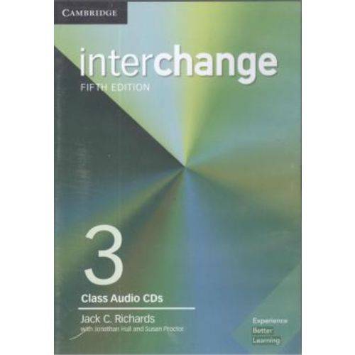 Interchange 3 Class Audio Cds - 5th Ed