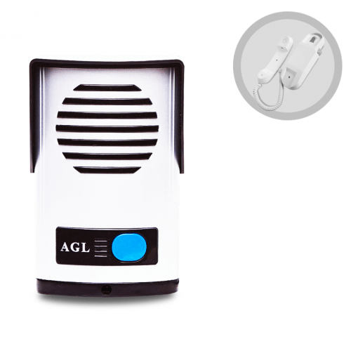 Interfone Porteiro Eletrônico AGL em Abs 12 Volts