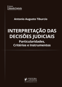 Interpretação das Decisões Judiciais: Particularidades, Critérios e Instrumentos (2018)