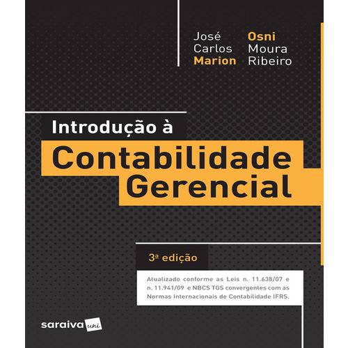 Introducao a Contabilidade Gerencial - 03 Ed