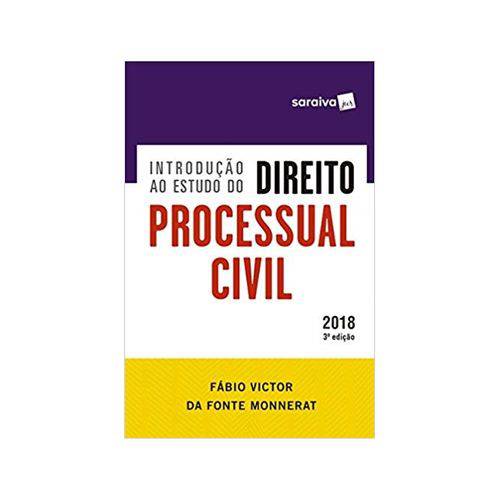 Introdução ao Estudo do Direito Processual Civil  3ªed. - Saraiva