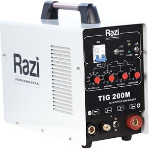 Inversora de Solda TIG 200M RZ-MS09010, 220V MONO - Razi