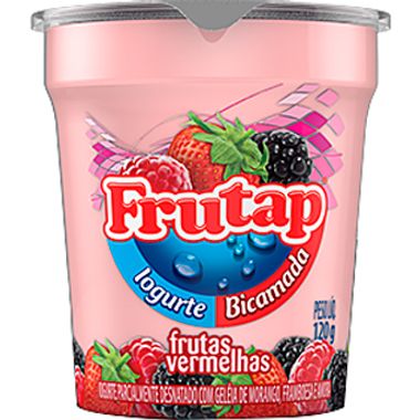 Iogurte Bicamada Frutas Vermelhas Frutap 120g