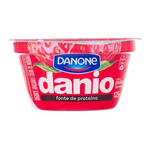 Iogurte Danio Sabor Morango Danone 125g