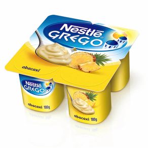 Iogurte Grego Sabor Abacaxi Nestlé 400g