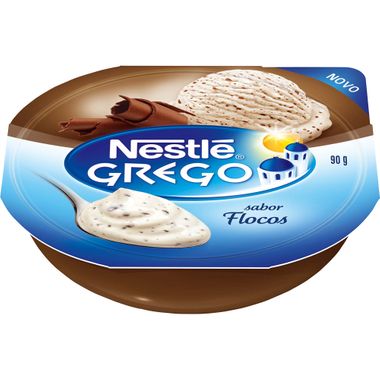 Iogurte Grego Sabor Flocos Nestlé 90g