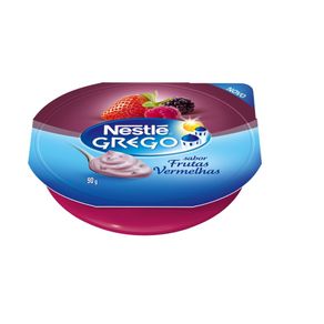Iogurte Grego Sabor Frutas Vermelhas Nestlé 90g