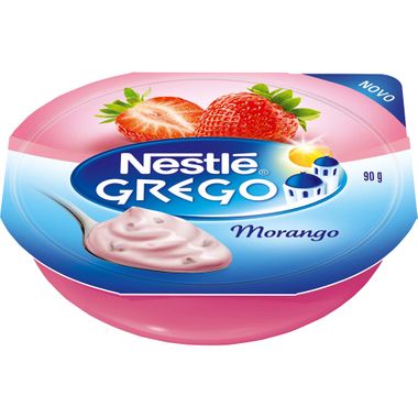 Iogurte Grego Sabor Morango Nestlé 90g