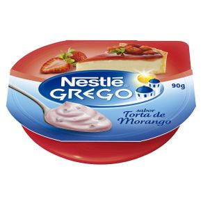Iogurte Grego Sabor Torta de Morango Nestlé 90g