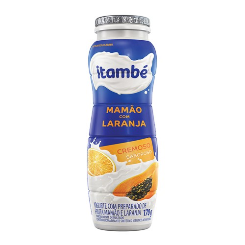 Iogurte Itambé Mamão com Laranja 170g