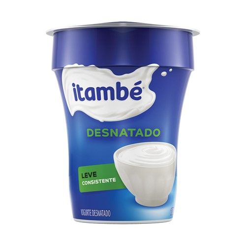 Iogurte Itambé Natural Desnatado com 170g