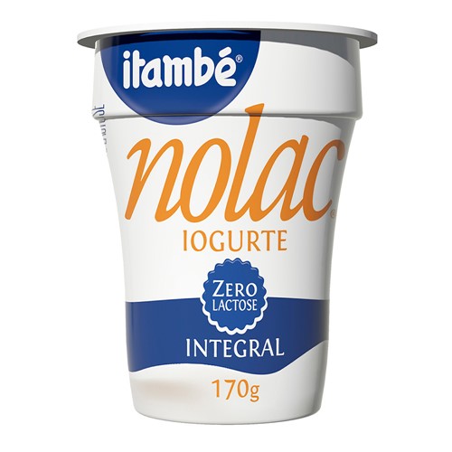 Iogurte Itambé Nolac Zero Lactose Integral com 170g