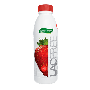 Iogurte LacFree Desnatado Zero Lactose Morango 500g