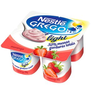 Iogurte Light de Morango Grego Nestle 360g