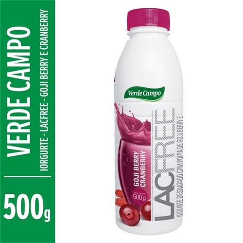 Iogurte Liq Lacfree 500g Zero Lactose Goji Berry