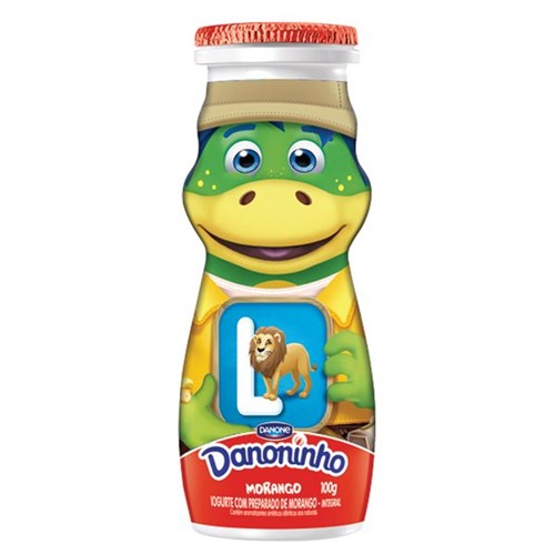Iogurte Liquidio Danoninho 100g Morango