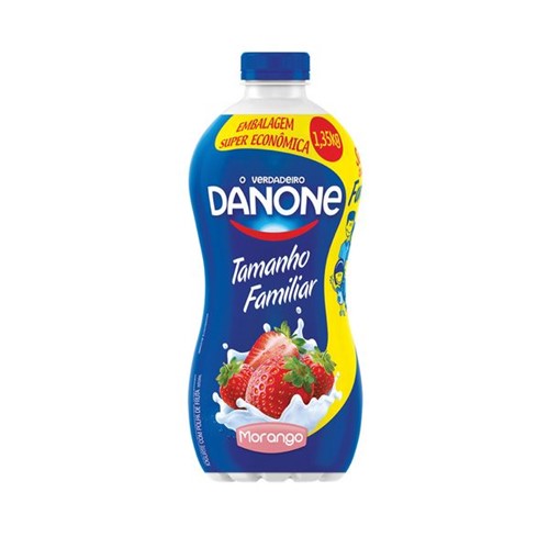 Iogurte Liquido Danone 1350g Morango