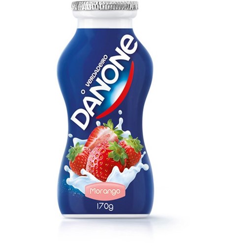 Iogurte Liquido Danone 170g Morango
